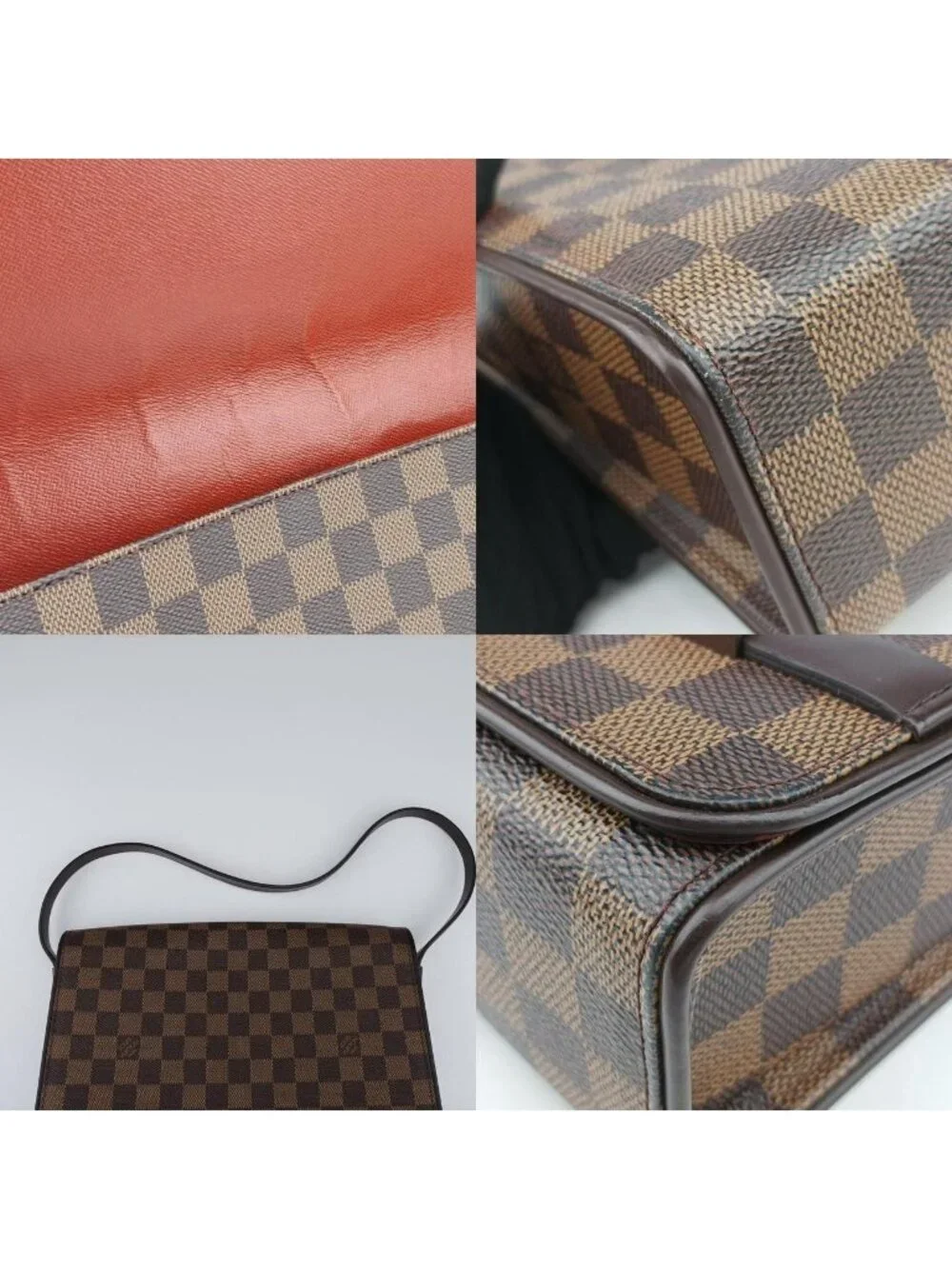 Louis Vuitton Tribeca Long Ebene Damier Canvas